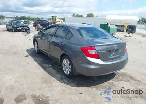 2012 Honda Civic Ex from USA, damaged, VIN 2HGFB2F88CH307740
